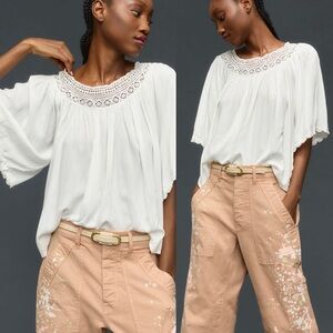 Elegant White Women's Top